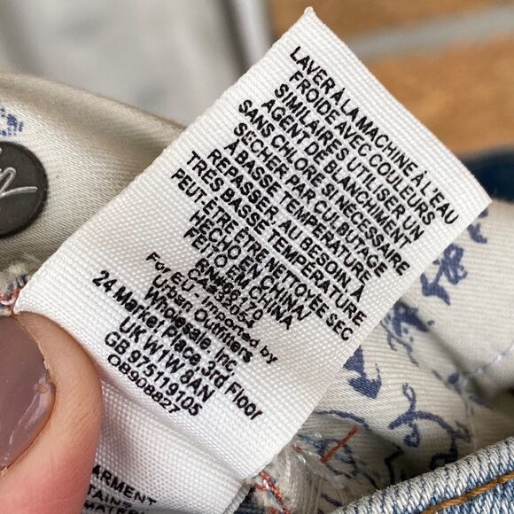 We the free high rise jeans size 28 curvy - Picture 12 of 13